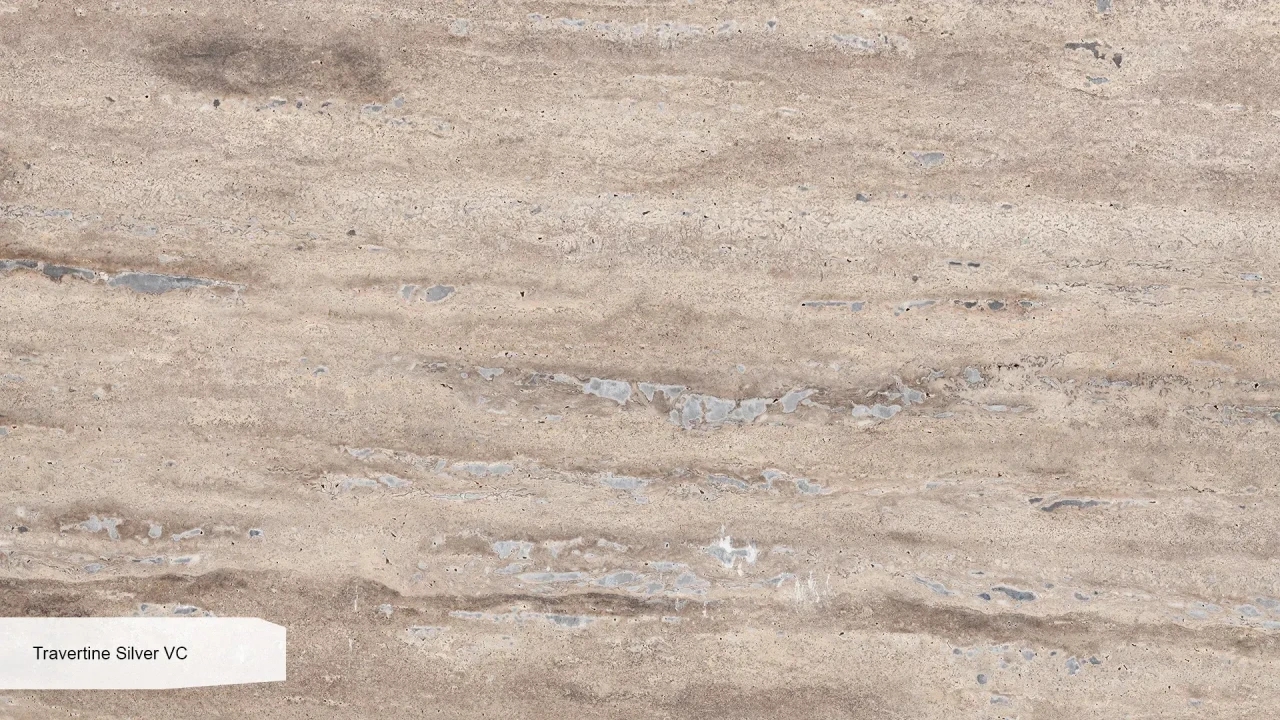 Scalla Naturale Travertine Silver VC заповнений цемент