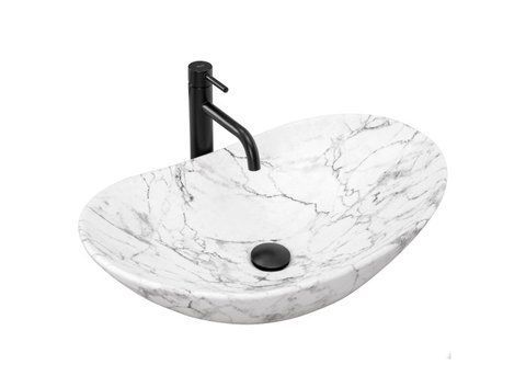 Умивальник Rea Royal 60 Статуя Мармур Мат REA-U8010 23394 фото