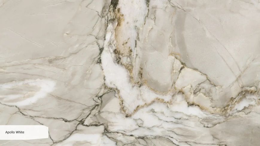 Кварцит Scalla Naturale Apollo White, 1970 &times; 2870 &times; 20 мм, полірована SN-A3B07647-01 фото