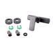 Змішувач для душу Qtap Lipno QTLIPNO4023101G Graphite SD00044011 фото 3