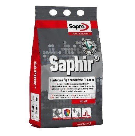 Затирка для швів Sopro Saphir 9519А анемон №35 (2 кг) LEO-9519A/2 фото