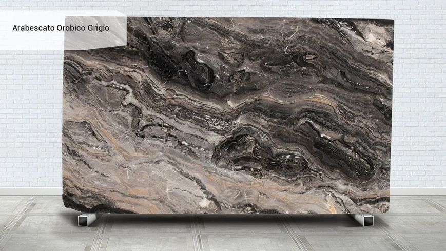 Мармур Scalla Naturale Arabescato Orobico Grigio, 1830 &times; 3110 &times; 20 мм, полірована SN-6F56C9DB-01 фото