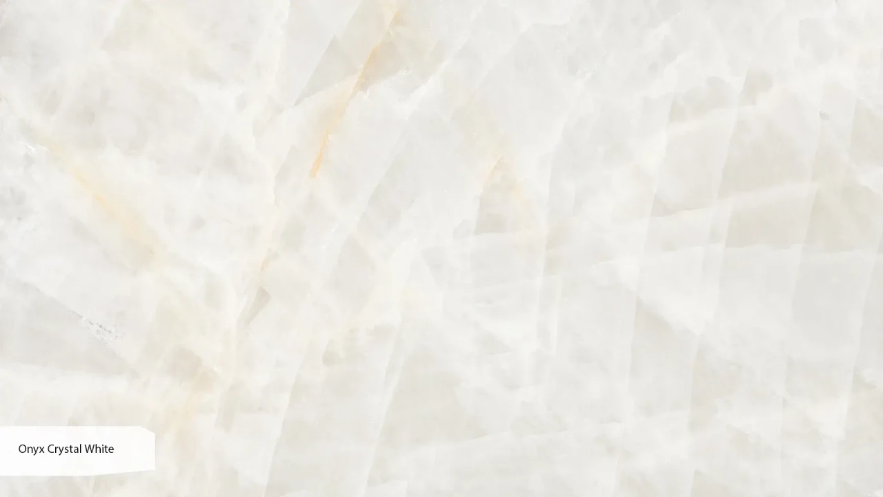 Scalla Naturale Onyx Crystal White