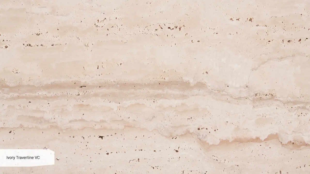 Scalla Naturale Ivory Travertine VC незаповнений антік на сітці