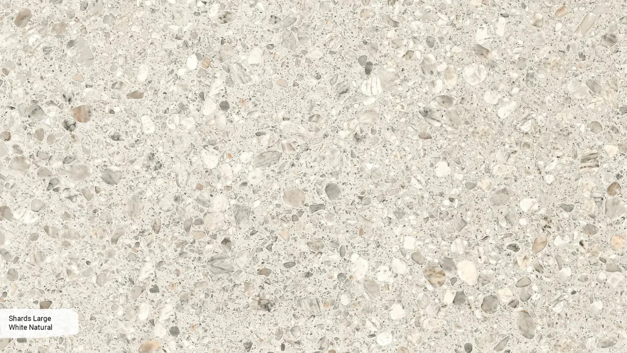 Keralini широкоформатний Shards Large White