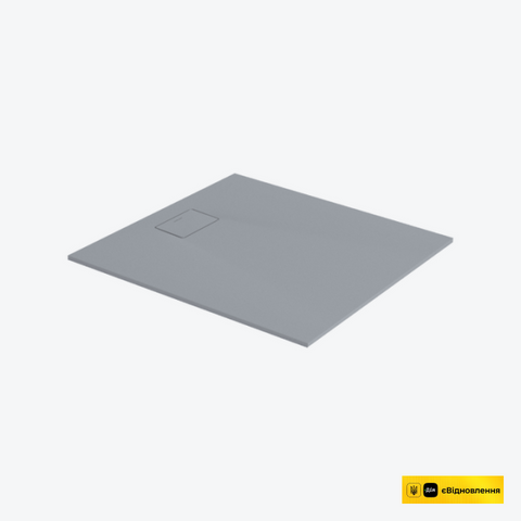 Піддон душовий композитний 1000x800 cm Excellent Lavano сірий BREX.1103.100.080.CON фото