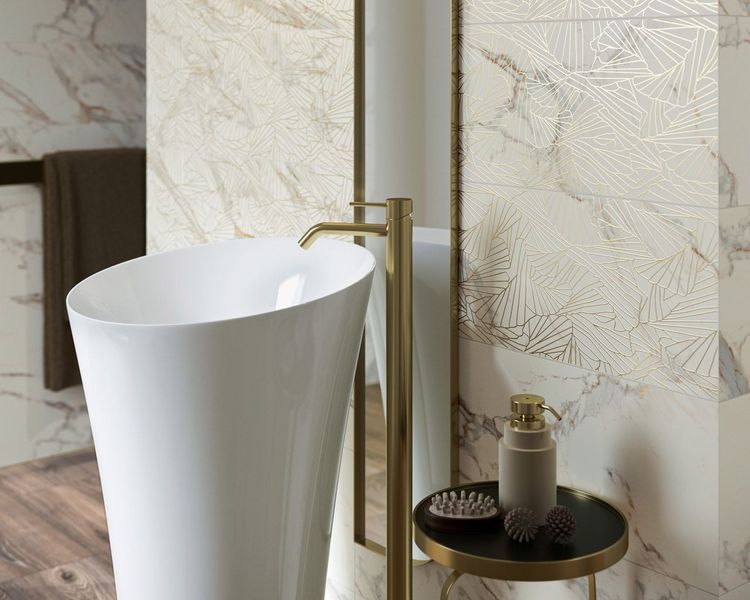 Декор Serene Bianco Inserto 250x750x9 Paradyz LEO-I---250X750-1-SERE.BI фото