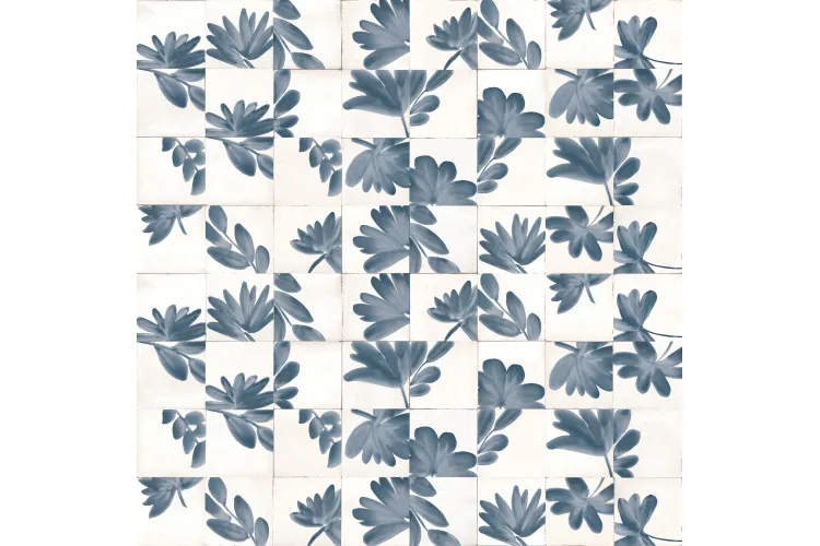 Marazzi M9JA CROGIOLO RICE BIANCO DECORO BLOSSOM LUX