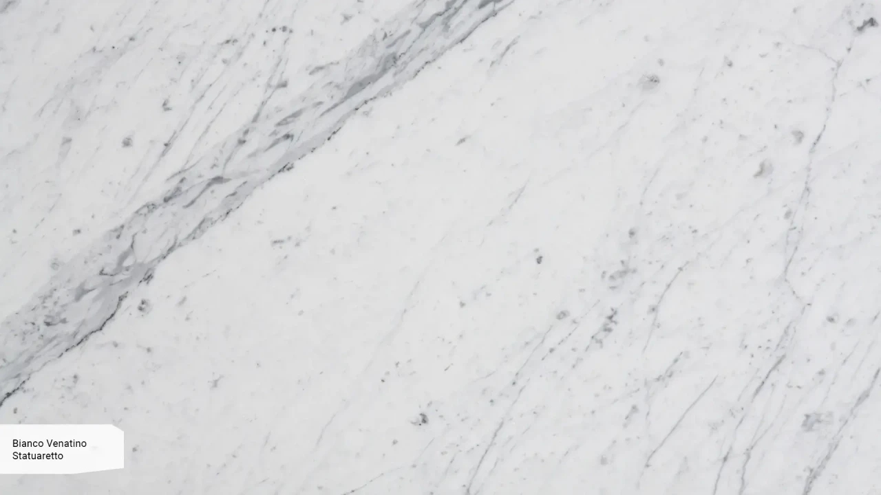 Scalla Naturale Bianco Venatino Statuaretto
