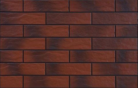 Плитка фасадна з відтінком Rot Shaded RUST 65x245x6,5 Cerrad LEO-5903263449539 фото