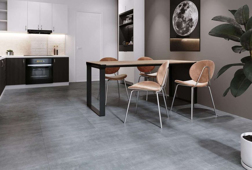Плитка керамогранітна S2590 Street Line Сірий Golden Tile 600х600 мм LEO-1S2590 фото